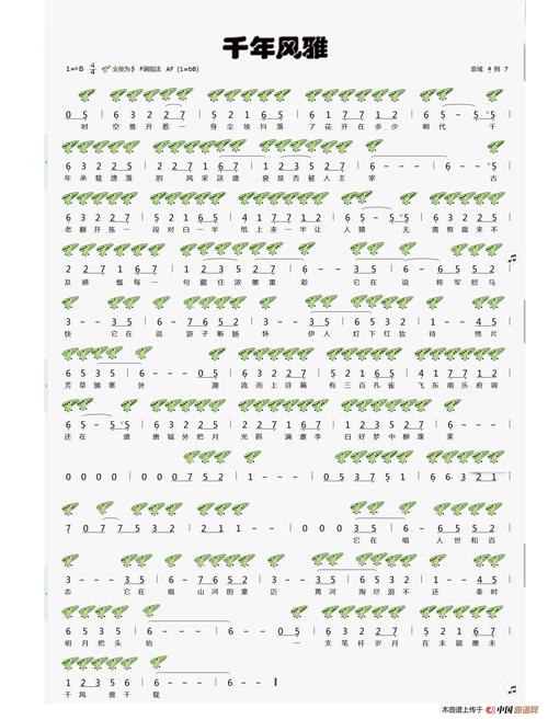 千年风雅(陶笛曲)简谱_千年风雅(陶笛曲)吉他谱-精彩曲谱