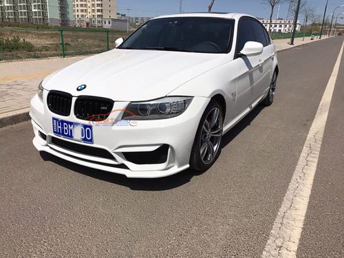 宝马3系e90e91改装m4大包围前后保险杠侧裙宝马e90e91