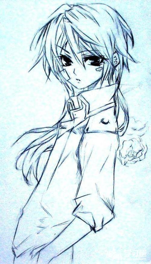 p站里有一位画师画得很美恩【虽然不像素描】画师昵称是【吴风】http