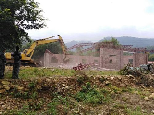 惠州这5处"两违"建筑被依法拆除,7000多平方米