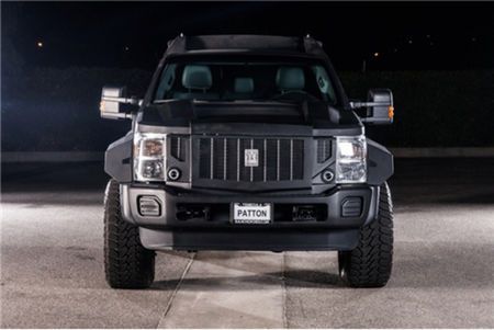 乔治巴顿,或者是其他品牌改装的车标,丰田坦途改装也有五角星标,还有