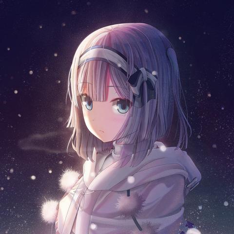 霸气冷艳二次元女生动漫头像