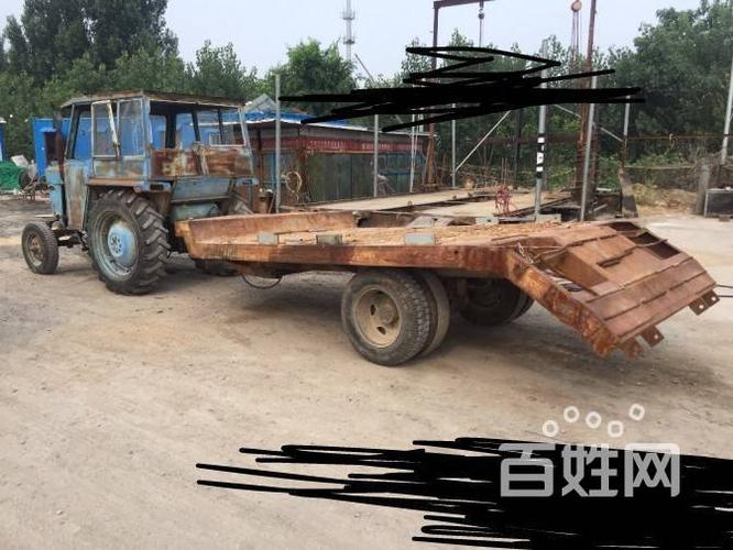 处理拖拉机挖掘机拖车