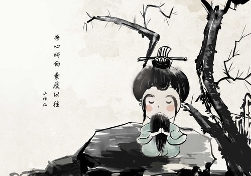 "庐山小神仙"系列插画