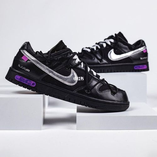 ow x nike dunk low"the 50"实物曝光97_nike dunk