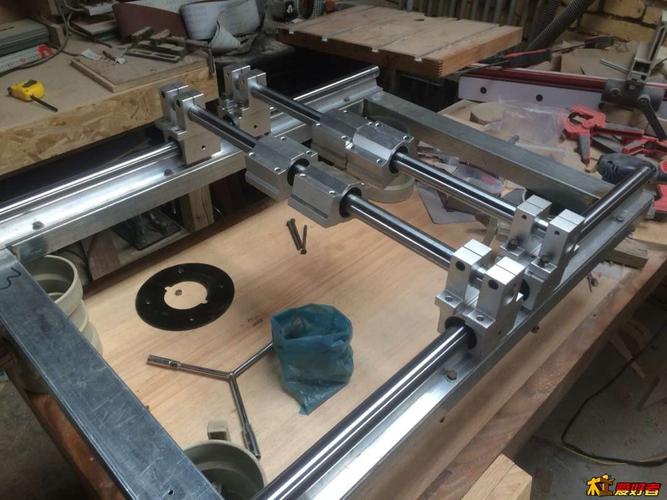 做个手动雕刻机带个仿形 - 手动工具 - 中国木工爱好