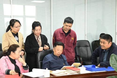 安阳市委第一巡回指导组莅临水冶镇沙钢永兴公司调研指导主题教育工作
