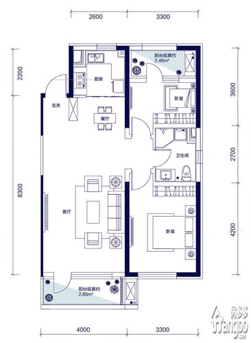 亿博隆河谷户型图