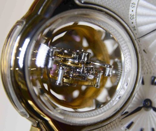 三轴立体陀飞轮2014巴塞尔海鸥腕表实拍图