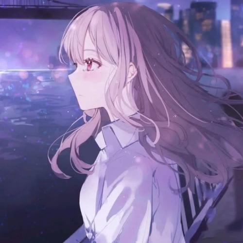 丧系动漫女生头像:需要考虑几遍再说的话 真的不如沉默