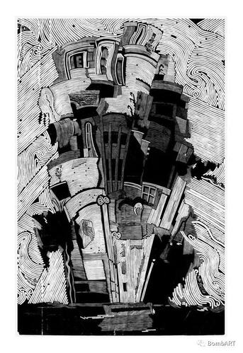 黑白世界——黑白画