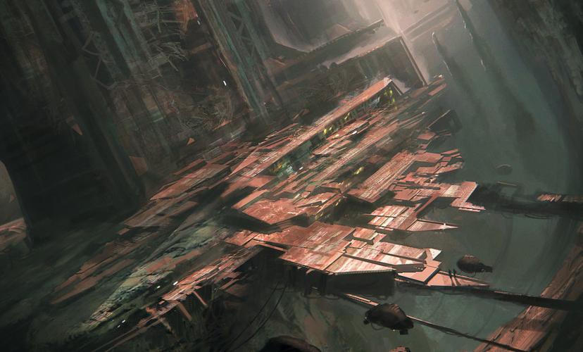 游戏中的世界末日原画欣赏