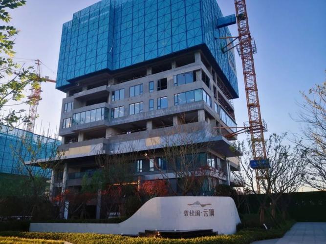 碧桂园云顶项目实景 接下来是东区. 北龙湖 万科拾谧项目,在6.