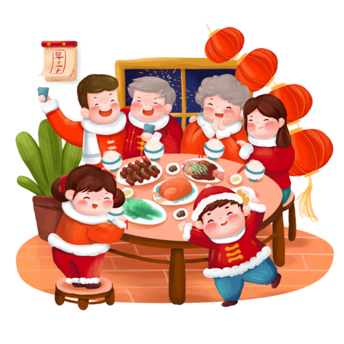 预定暖暖的除夕年夜饭送到家