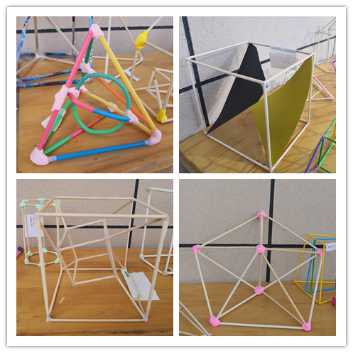 培养实践能力,展现数学魅力——宝鸡高新实验中学几何模型制作大赛