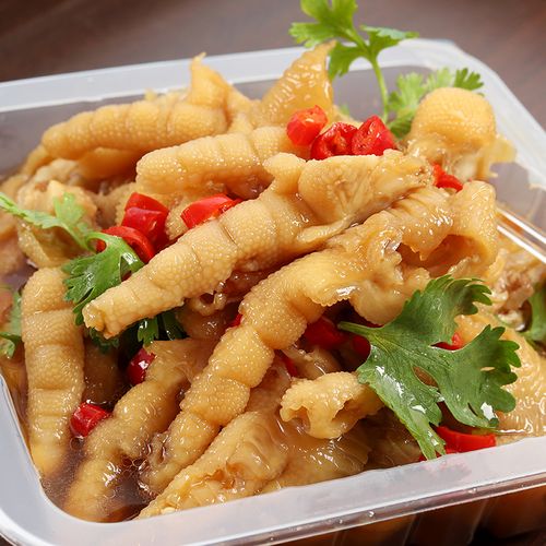 无骨鸡爪柠檬酸辣即食袋装盒1000g香辣脱骨网红熟食吃货零食凤爪