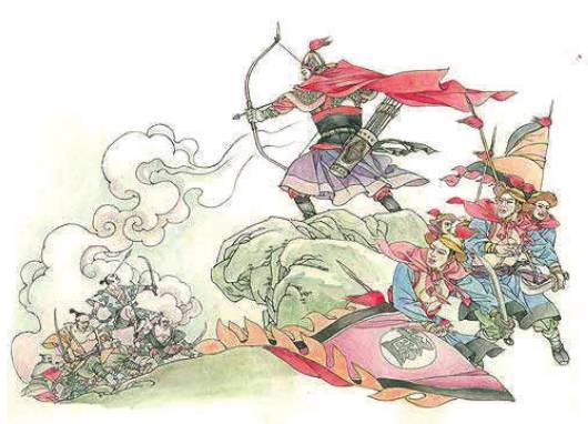 白泉柯梅岭,抗倭英雄的苍茫身影.