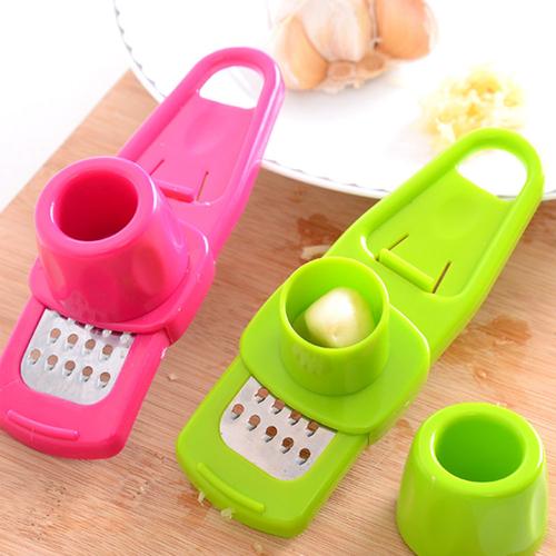 厨房小工具 多功能磨蒜器 创意实用捣蒜器蒜泥器 剥蒜器 蒜蓉器
