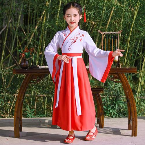 儿童古装汉服仙女飘逸公主超仙服装