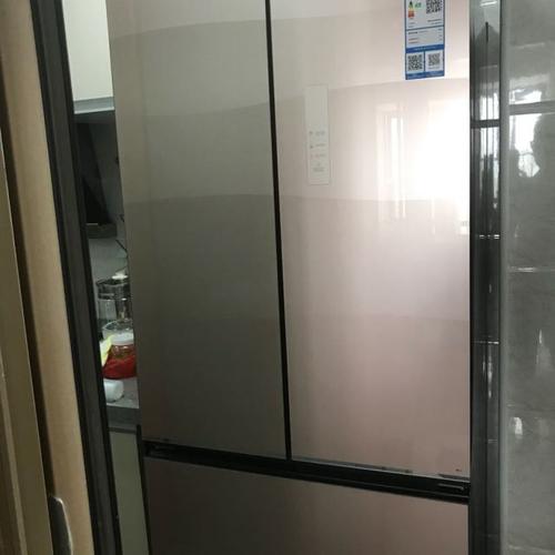 mideabcd368wgpzm玫瑰金368升温湿精控变频节能风冷无霜家用多门冰箱