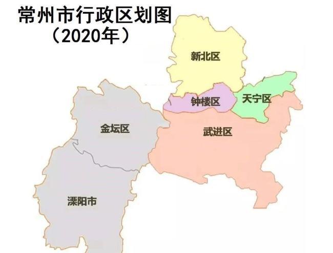 常州地图像一个蝴蝶,两侧扇形,中间狭小,皆因宜兴被分划了出去.