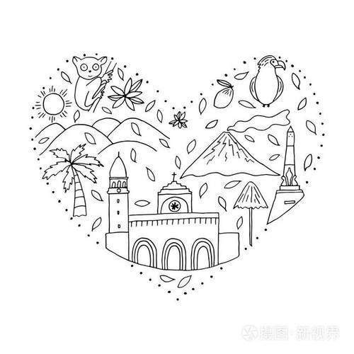 象征菲律宾的心