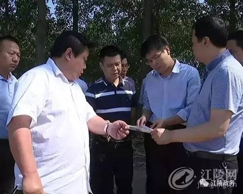 江陵新闻:韩旭调研白鹭湖退田还湖情况;郝穴国家粮库成为省级智能粮库