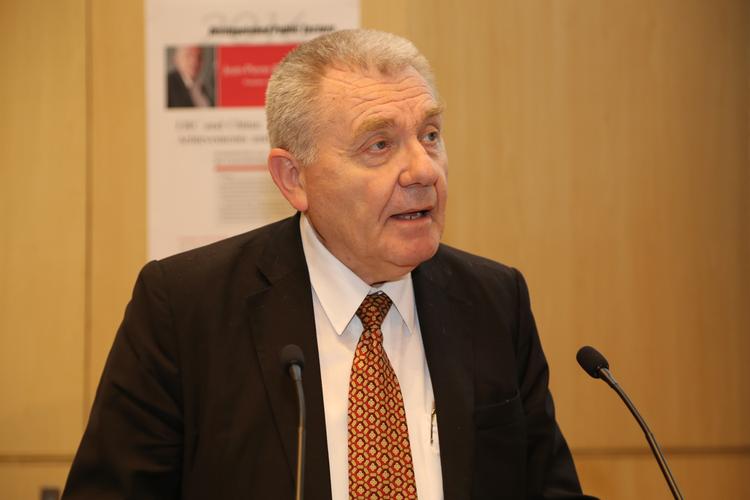 jean-pierre bourguignon先生发表演讲