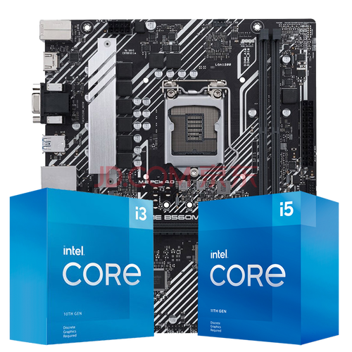 11400f/11600kf处理器cpu主板套装 prime b560m-k 【10代】i5 10600kf
