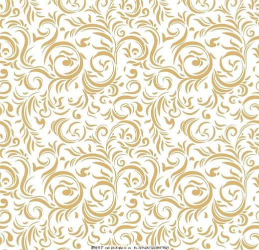 古典传统底纹矢量花纹