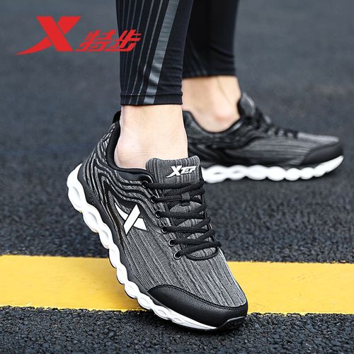 特步男鞋跑步鞋2021冬季新款跑鞋男士网面鞋子学生潮鞋透气运动鞋视频