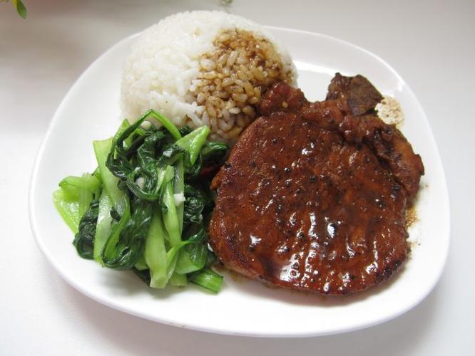 黑椒猪排饭