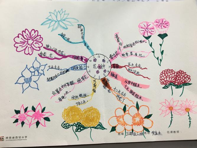 花钟 思维导图