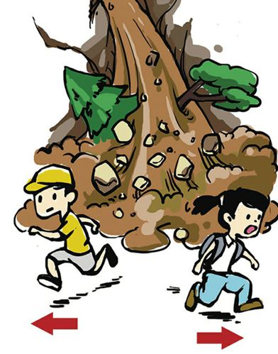 泥石流灾害自救对策