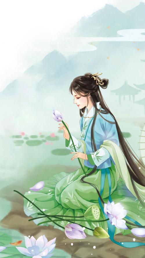 古风圈手绘插画动漫唯美人物人文诗词歌赋静… - 堆糖,美图壁纸兴趣