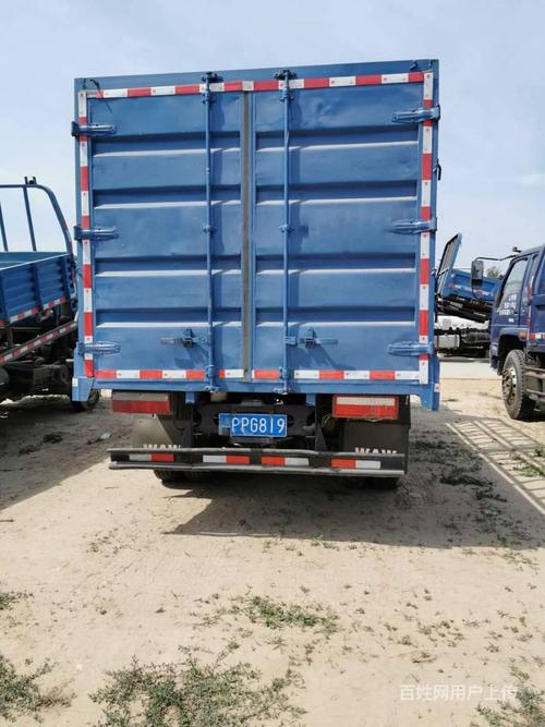 急转4.2米二手奥驰高栏载货车 小蓝牌 国四排放