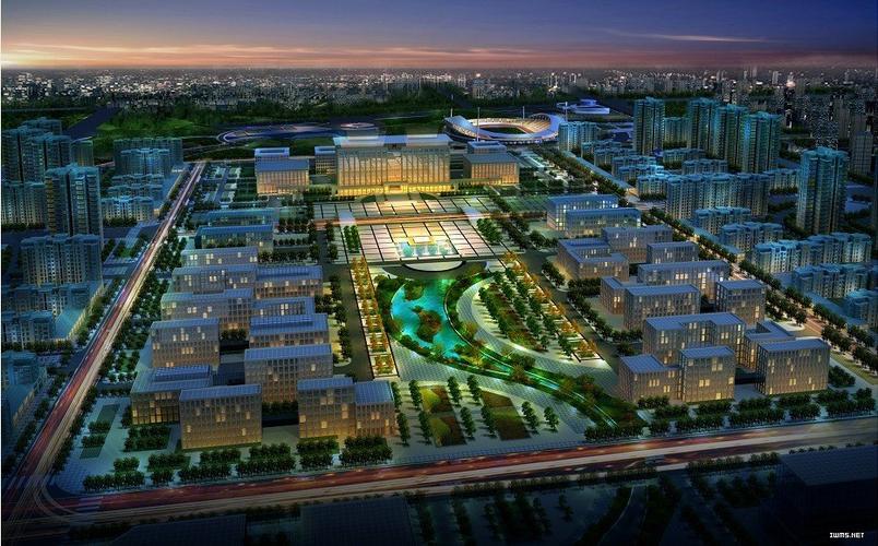 张掖市滨河新区中央商务区规划图和甘州区规划图