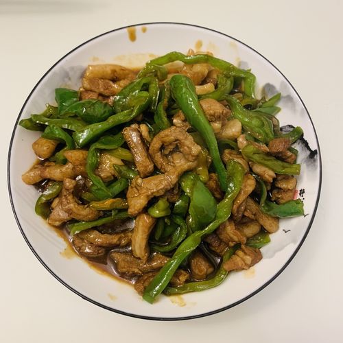 青椒炒肉丝的做法
