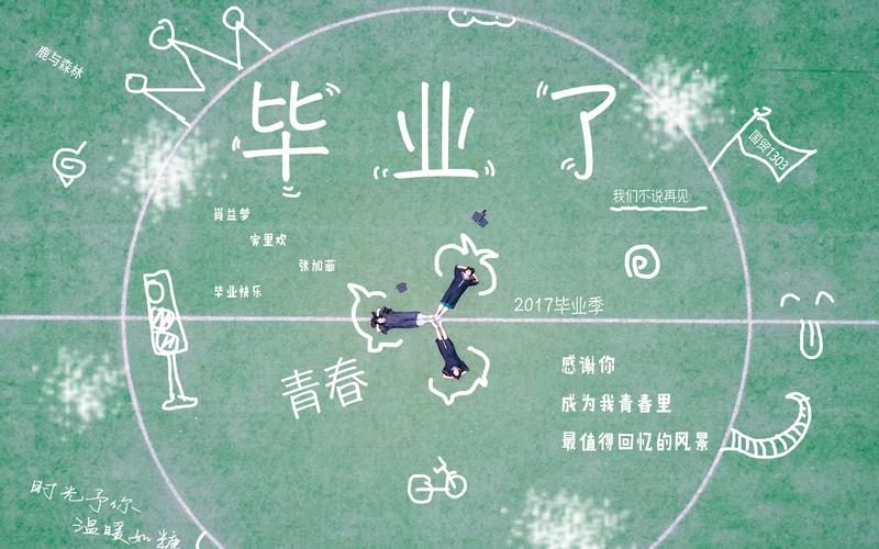 毕业季放飞梦想高清壁纸图片无奋斗不青春我们的青春不散场