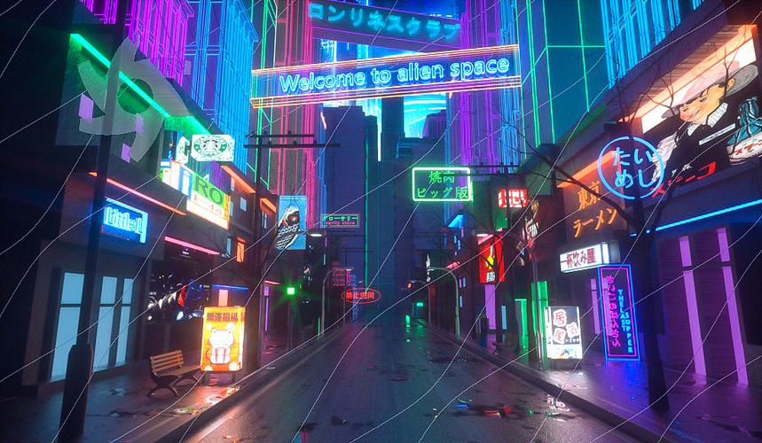 赛博朋克城市