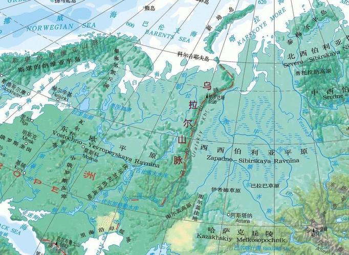 原创乌拉尔山脉和高加索山脉为什么被作为亚欧分界线