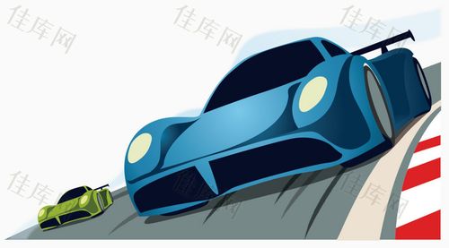 赛车矢量图