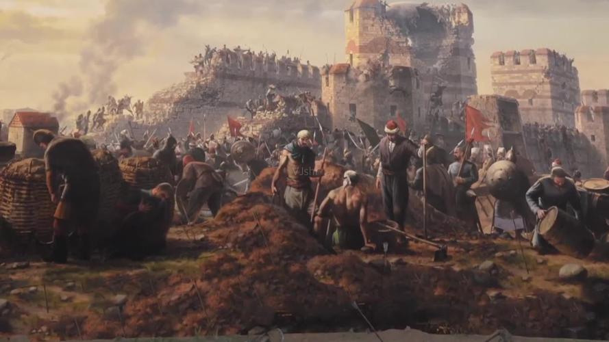 十字军东征传教士战争瘟疫战火十字架_1920x1080_高清