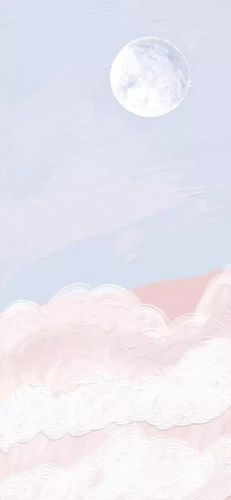 油画简约风聊天背景