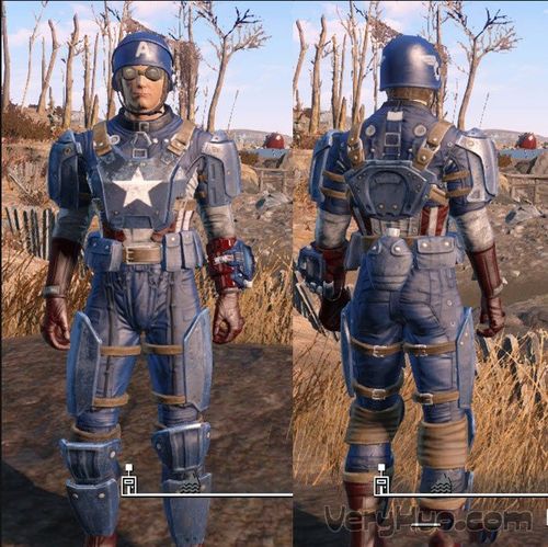 辐射4美国队长服装mod
