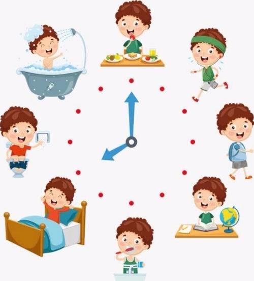 帮助孩子调整作息时间 在假期的最后一段时间,请您尽量按照幼儿园的