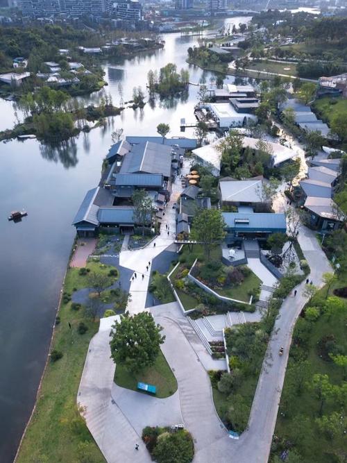 成都:麓湖生态城天府美食岛一期|临建项目_设计_建筑