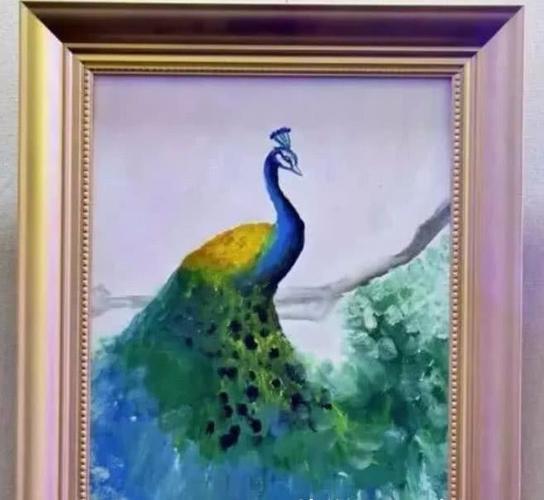 9岁王诗龄办个人画展,一副孔雀图卖出天价,网友:李湘的功劳!