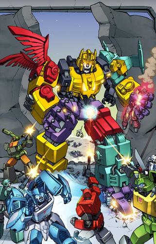 变形金刚g1几大组合金刚的精美图片可以当做壁纸收藏了