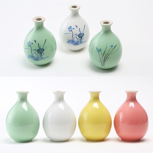 [古苑旗舰店] 斤装土陶酒坛子果白酒古风桃樱梅花陶瓷酒瓶家用小酒壶